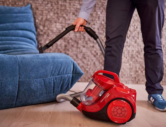 Rowenta Swift Power Cyclonic Ηλεκτρική Σκούπα 750W με Κάδο 1.64lt Κόκκινη