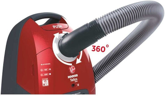 Hoover TX52ALG 011 Staubsauger 550W Eingetütet 3.5Es Burgundisch