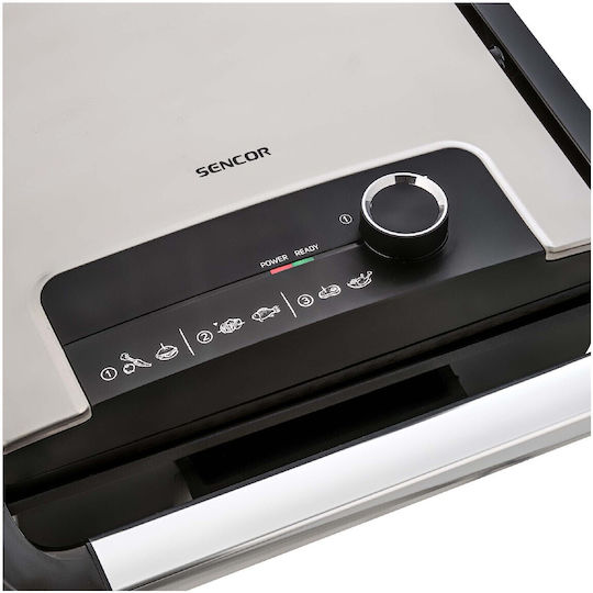 Sencor Τοστιέρα Γκριλιέρα 2000W Inox