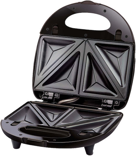 Sencor Sandwich Maker with Removable Plates for for 2 Sandwiches Sandwiches 700W Inox