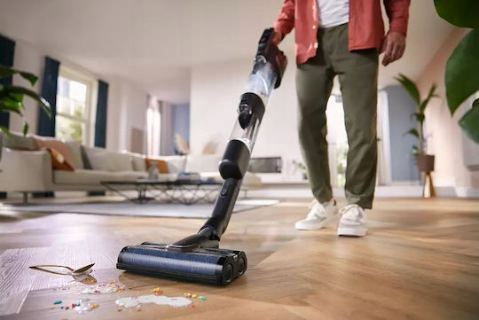 Philips Aquatrio Прахосмукачка 2 в 1 Stick & Ръчна Черна