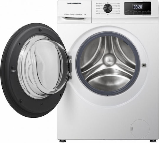 Heinner Пералня 9кг 1400 Оборота HWM-H9014INVA+++