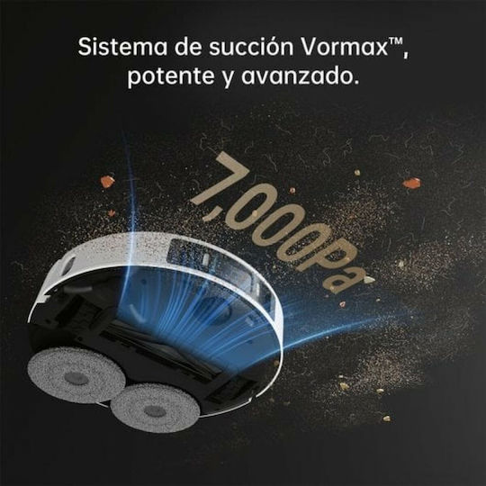 Dreame L20 Ultra Прахосмукачка Робот с Лазерно Картографиране и Всмукателна Мощност 7000Pa Бяла