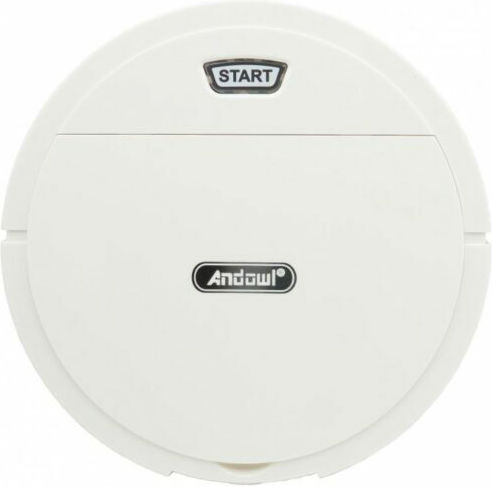 Andowl Q-SD835 Σκούπα Ρομπότ με Έξυπνη Πλοήγηση Λευκή