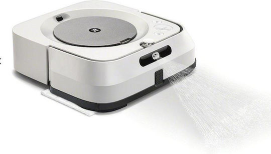 iRobot Braava Jet M6 Roboterstaubsauger zum Saugen & Wischen mit Kartierung und Wi-Fi Weiß