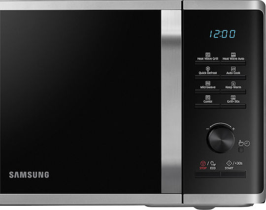 Samsung MG23K3575AS Cuptor cu microunde cu Grill 23lt Negru