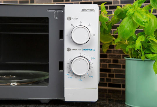 MPM Microwave Oven with Grill 20lt White