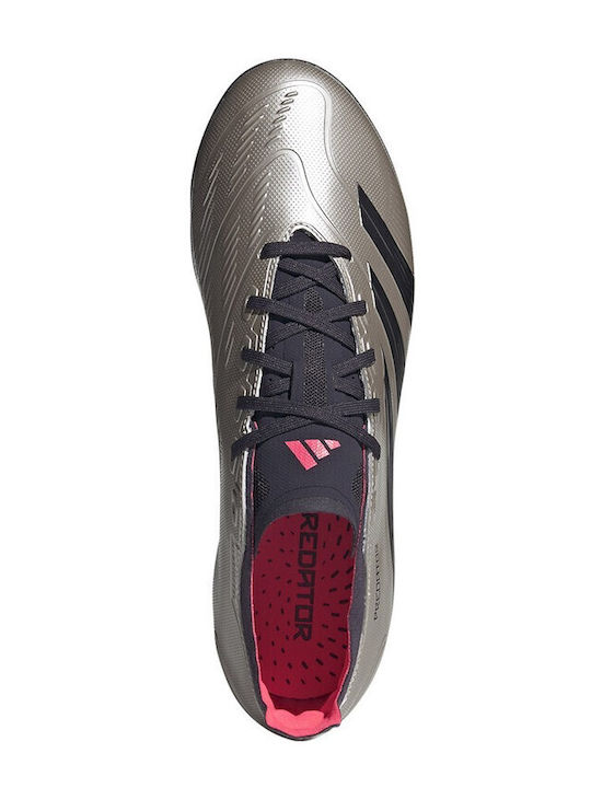 adidas Predator League Ποδοσφαιρικά Παπούτσια με Τάπες AG Γκρι