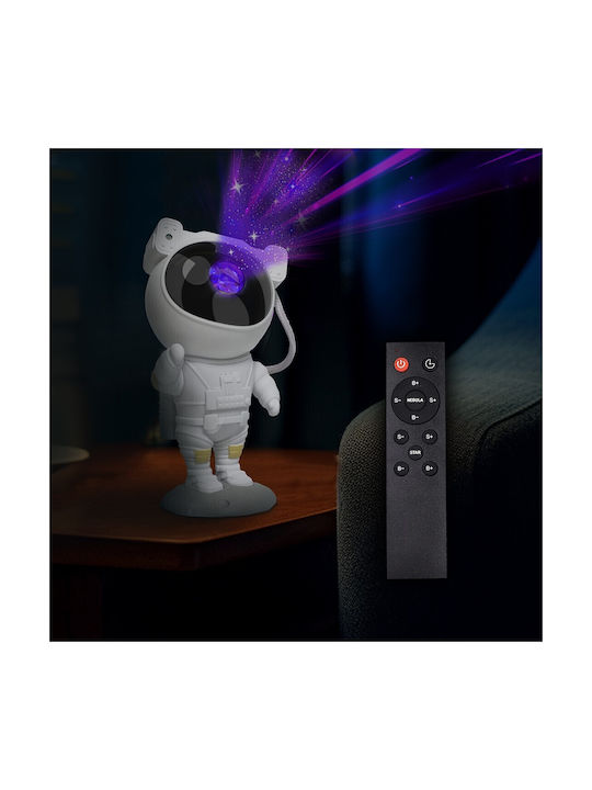 Extralink Led Rotating Kids Projector Lamp Astrolite with Design Projection Multicolour 22.8x12x10.5εκ.