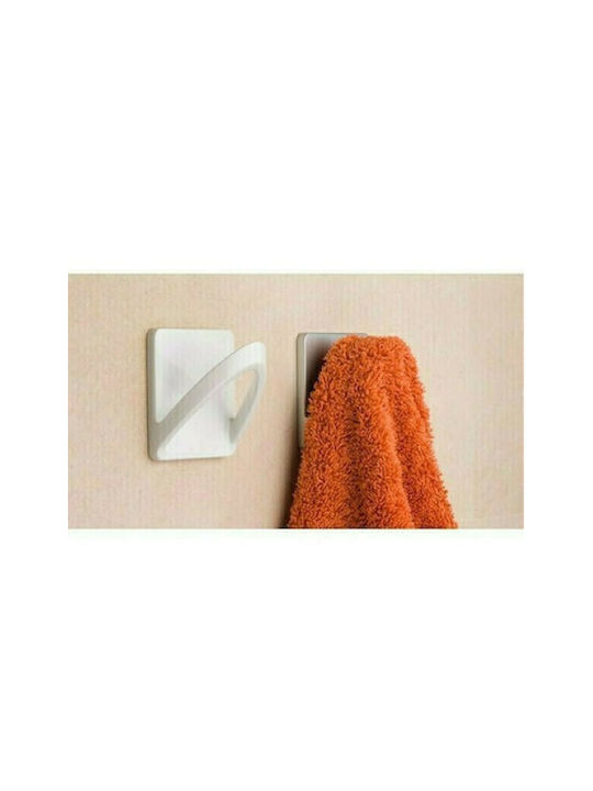 Inofix Ribbon Single Wall-Mounted Bathroom Hook ​6.5x4.5cm Black Matt