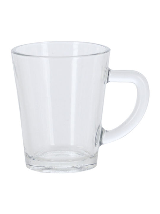 Excellent Houseware Комплект чаши Еспресо Стъклени Прозрачни 70мл YE5000230 6бр
