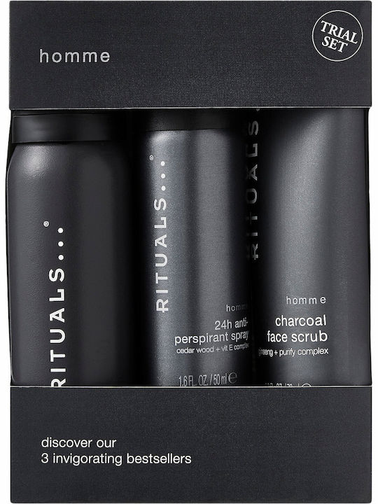 Rituals Homme Trial Σετ Περιποίησης για Καθαρισμό Σώματος