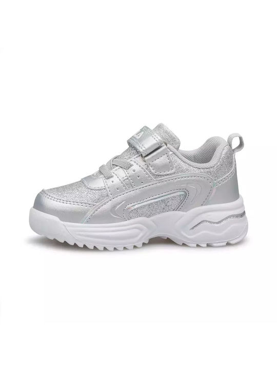 Fila Line V Kinder Sneakers Silber