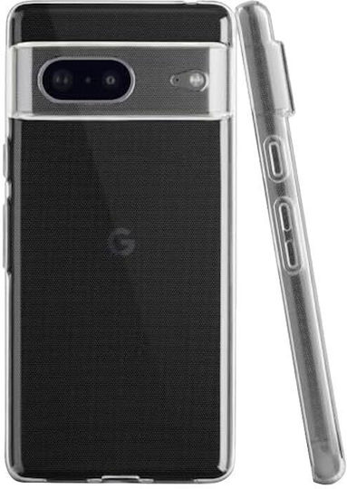 Ultra Slim Umschlag Rückseite Silikon 0.5mm Transparent (Google Pixel 8 Pro)