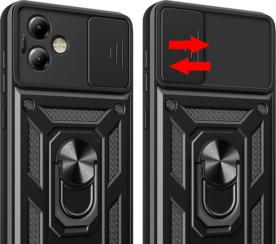 Techsuit Camshield Back Cover Πλαστικό / Σιλικόνης Μπλε (Moto G14)