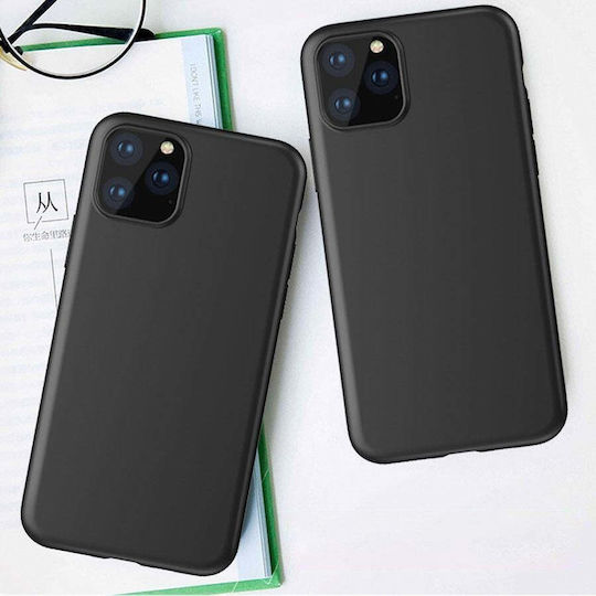 Hurtel Soft Задна корица Силикон Черен (Honor Magic 4 Lite)