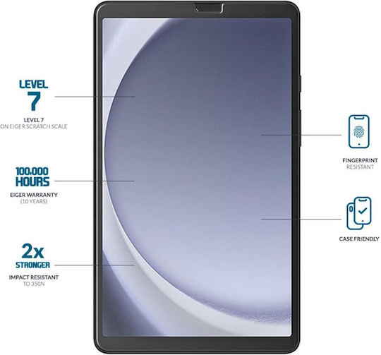 Eiger Folie de Sticlă Mountain Glass pentru Tabletă Samsung Galaxy Tab A9 8.7 Inch Transparentă