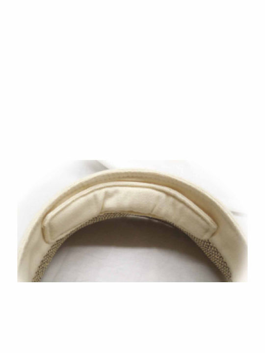 Καπέλο Visor Μπεζ