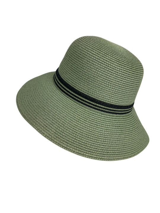 Wicker Women's Hat Green