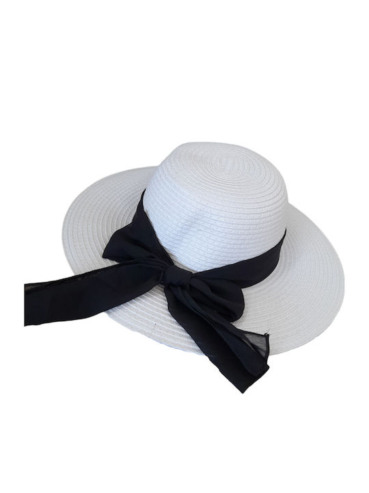 Wicker Women's Hat White