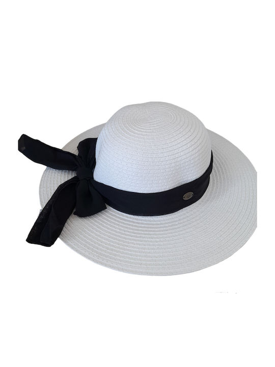 Wicker Women's Hat White