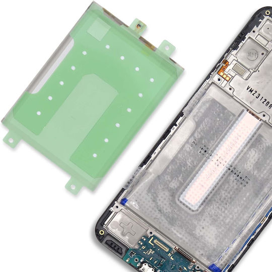 Clappio Battery Adhesive Samsung Galaxy A54 5g A34 5g Solid Mount Transparent