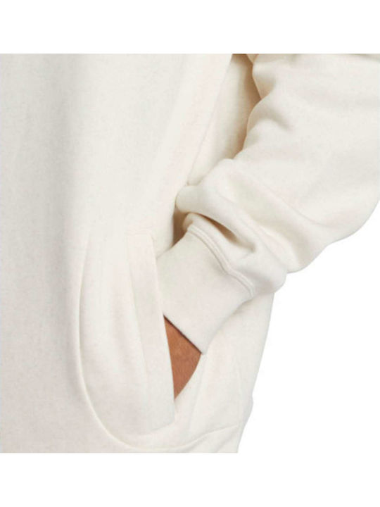 Index Φούτερ με Κουκούλα Snow Heather White
