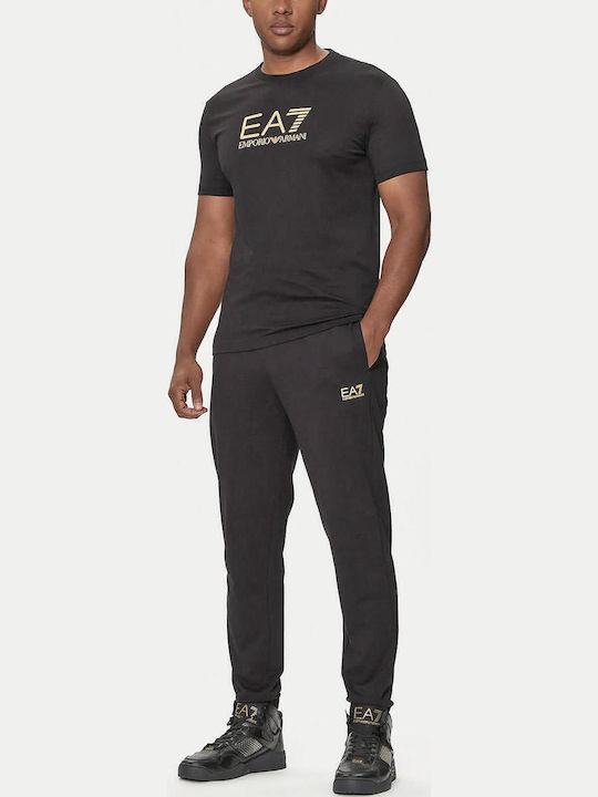 Sweatpants with Elastic Black