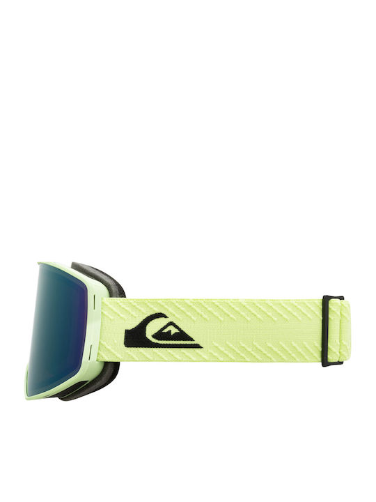 Quiksilver Storm Snow Ski & Snowboard Goggles Kids Black with Lens in Black Color