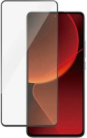 5D Antibacterian Full Face Tempered Glass Negru (Xiaomi 13T / 13T Pro)