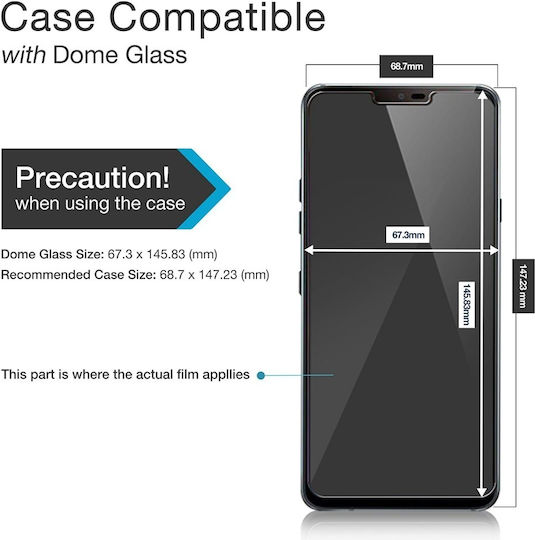 Whitestone Whitestone Dome 3D Full Face Tempered Glass