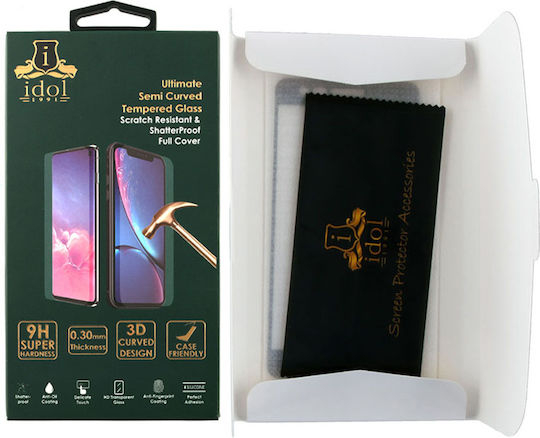 Idol 1991 3D 0.3mm Full Glue Full Face Tempered Glass Black (Honor Magic 6 Lite 5G, Idol 1991) 8364006