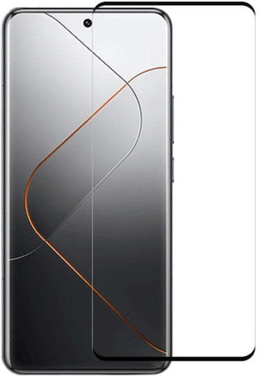 Full Face Tempered Glass Μαύρο (Xiaomi 14)