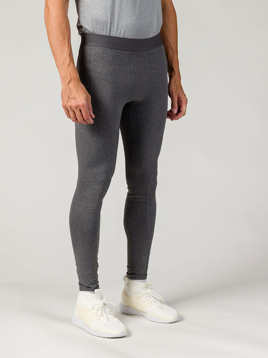 GSA Men's Sports Long Leggings Gray