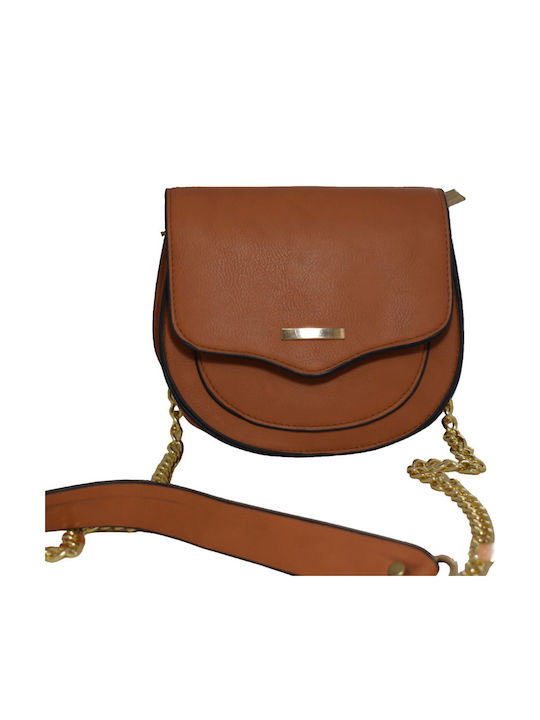 Damentasche Schultertasche Tabac Braun