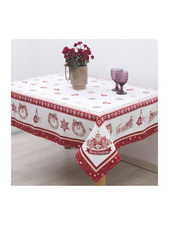 Dimeco Christmas Tablecloth L180xW140cm.