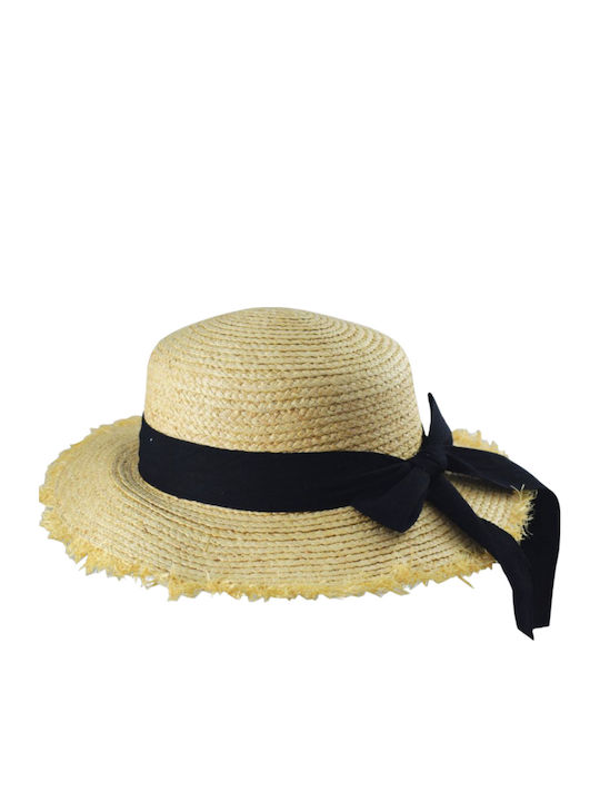 Frauen Stoffartig Hut Beige