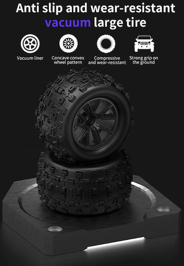 Smrc S910 High Speed Τηλεκατευθυνόμενο Αυτοκίνητο 4WD Μαύρο
