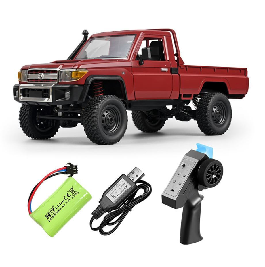 Toyota Land Cruiser Pickup Lc79 Remote Controlled Car 4WD Red