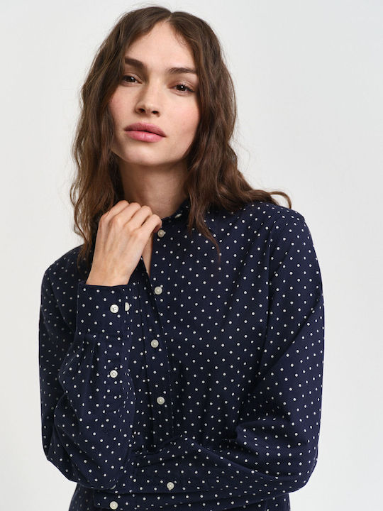 Women's Long Sleeve Shirt Blue