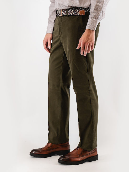 Men's Trousers Chinos Olive