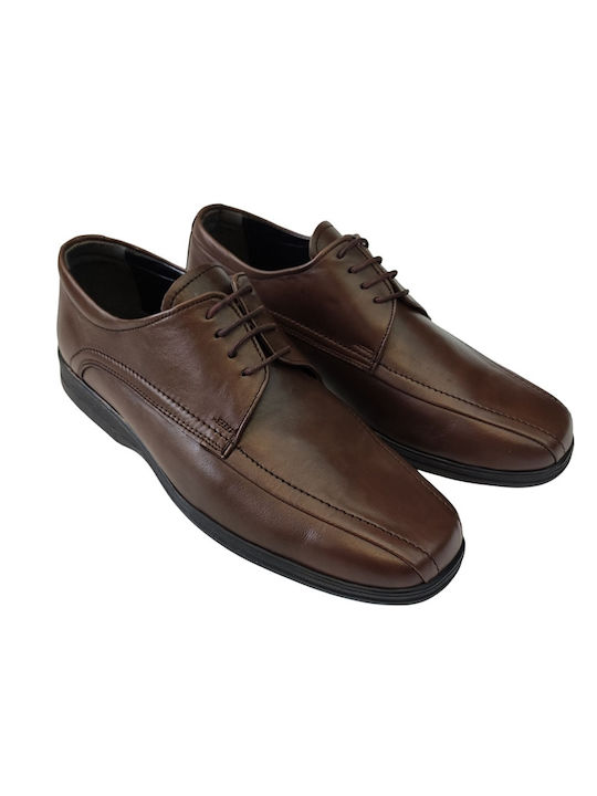 Men's Leather Casual Shoes Brown