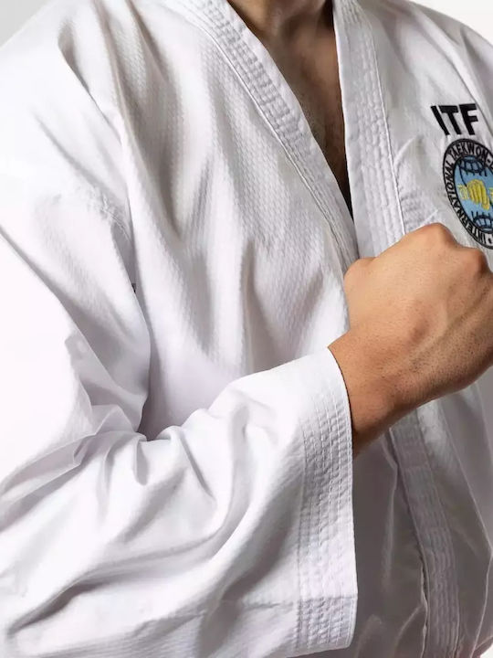 Olympus Sport Στολή Taekwondo Ανδρική Λευκή