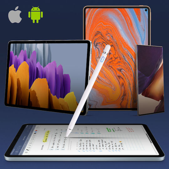 Avizar Стилус Пен Aluminum White