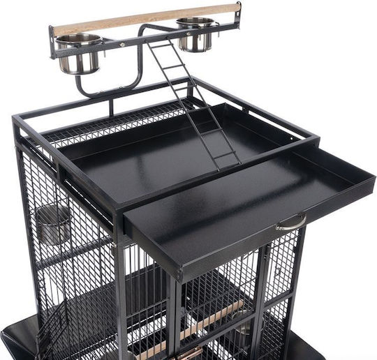Cage For Small Medium Parrots Paris 82x78x164