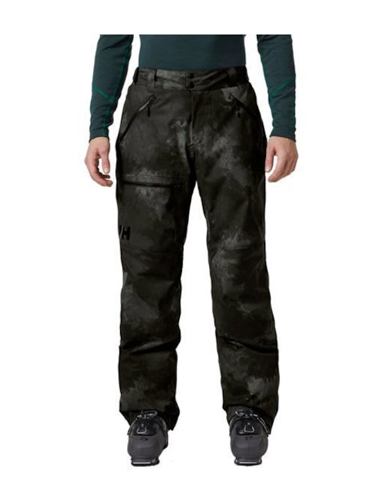 Helly Hansen Ανδρικό Μακρύ Παντελόνι Πεζοπορίας Μαύρο