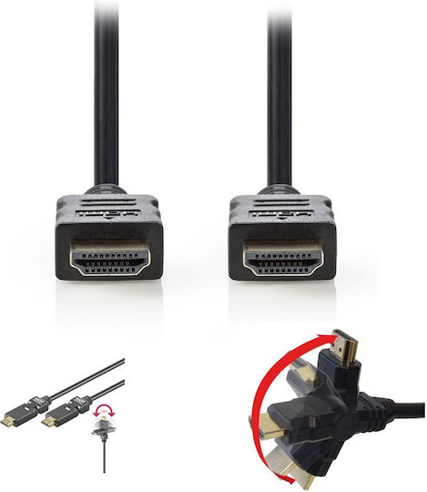 Goobay MMK 626-300 HDMI Cable Male - HDMI Male 3m Black