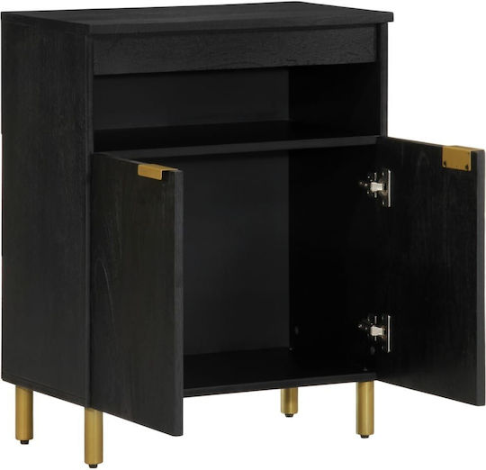 Μπουφές από Μασίφ Ξύλο & Μέταλλο 60x33x75cm Μπουφές από Μασίφ Ξύλο & Μέταλλο 60x33x75cm
