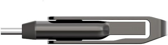 Lexar D400 128GB USB 2.0 Stick mit Verbindung USB-C & USB-A Gray