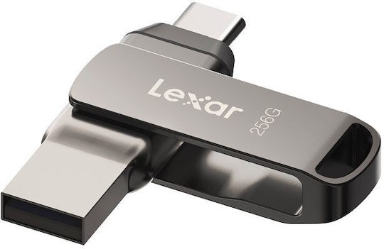 Lexar 256GB USB 2.0 Stick with connection USB-C Gray